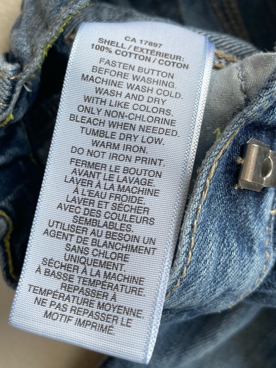 Gap Straight Like New Toddler Jeans, Indigo Wash, Front & Back Pockets - Picture 9 of 13